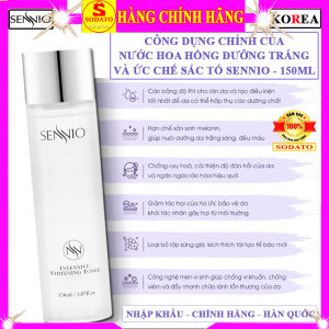 Serum nám sennio chính hãng huyết thanh nám trắng da sennio hàn quốc intensive whitening dual serum dưỡng ẩm trắng da ngừa giảm thâm sạm nám tàn nhang