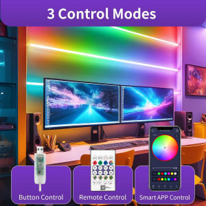 SXZM 5VLED Neon light strip USB Bluetooth Color-Changing Silicone Flexible Outdoor Waterproof Light Strip DIY Styling
