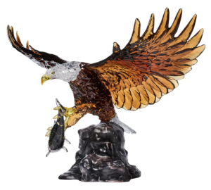 Play N Learn 3D Jigsaw Puzzle Crystal Eagle- Brain Teasers For All Ages