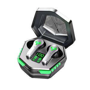 Kebidumei N35หูฟังเกมบลูทูธ5.2ไร้สาย TWSคุณภาพเสียงรอบทิศทางสเตอริโอ9D ดีเลย์ต่ำพร้อมกล่องชาร์จ