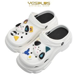 Sandal Selop Baim Platform Sol Empuk Elastis Anti Slip Rubber Aksesoris Dog 3D Bahan EVA 279+92