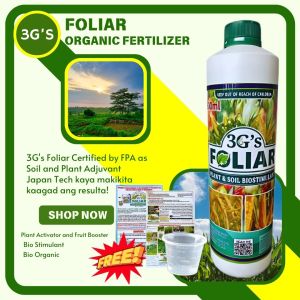 MI 3GS Super Grow FOLIAR fertilizer Booster and Enhancer 500ml GREEN with Japan technology