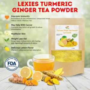 SALE - Lemon Ginger Tea Slimming Diet Tea Burn Fat Tea Detox Lemon&Ginger Natural Weight Loss Detox