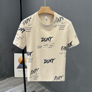 厂家直销短袖t恤男款夏季潮牌潮流百搭学生宽松休闲印花半袖体恤