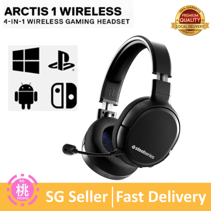 SteelSeries Arctis 1 Wireless All Platform Gaming Headset for