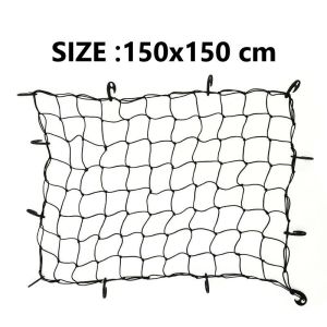 สายรัดของ ตะข่ายคลุมรถกระบะ คลุมแร็คหลังคา ตาข่ายคลุมของ 1.2x0.9m ราคา/ชิ้น  สินค้าในไทย