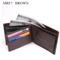 Genuine Cash LONGXIOR RFID Closure Fashion Cow Leather Bag Mens ID Protective Wallet MRF7Tech. 