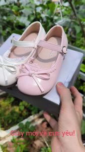 Giày Búp Bê Đế Mềm Bé Gái Giày Búp Bê Đính Nơ Giày Búp Bê Mary Jane 1992 Size 26-36