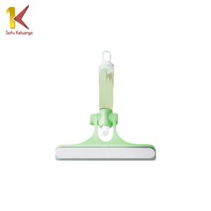 Satu Keluarga Alat Pembersih Kaca 3IN1 dengan Spray C874 Sikat Pembersih Debu Serbaguna / Pembersih