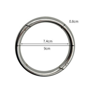 Cattle nose ring Metal traction ring for bull cow Husbandry accessory