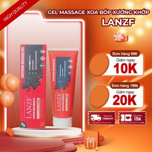 Kem Xoa Bóp Đau Xương Khớp LANZF Pain Relief – Gel Massage Chondroitin LANZF Phục Hồi Cơ Xương Khớp Cổ Vai Gáy