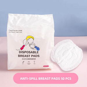 【50Pcs】Anti-Spill Breast Pads Disposable Ultra Thin Breathable maternity pads Soft Nursing Pads