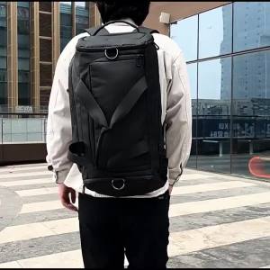 FE Gym Bag Mens Dry Wet Separation Portable Shoulder Bag Training Sports Bag Large Capacity Luggage Backpack Travel Bag