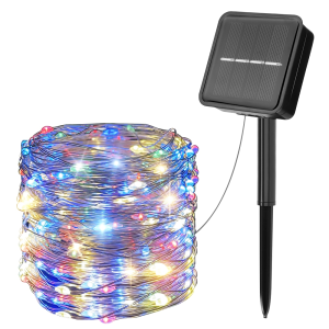 ACFUN Copper Wire Lights Solar LED Fairy string Lamps 8 Lighting Mode DIY Party Outdoor Christmas wedding Garden Decor