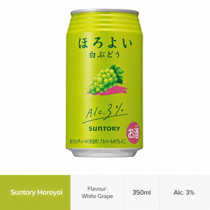Suntory Horoyoi 350ml 3% Japanese Chu-hai - White Grape / Schwavita Sour