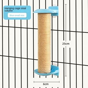 GreenPets Cat Sisal Pillar Cat Scratcher Pad Climbing Frame Pet Toys Wear-resistant Cat Cage Scratching Post