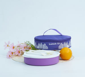 Tas Round Marvel Lunch Bag Set of 2 pcs