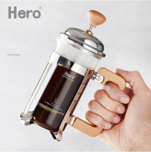HERO Eagle Pi FRENCH PRESS COFFEE MAKER 350ML COFFEE POT MILK FROTHER COFFEE EXTRACTION