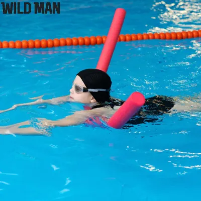 150cm Swimming Pool Noodle Solid Color Swim Support Foam Stick Strong Buoyancy Swim Aid Noodles Surfing Swim Accessories