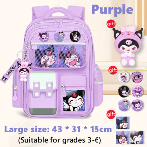 Double-Deck Big Capacity School Bag For spinal protection Girl Waterproof Bagpack Student
