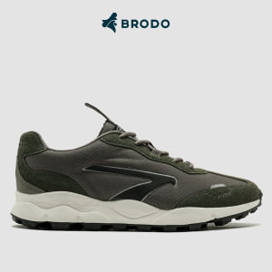 BRODO - Sneakers Ferrata Dark Olive OWS