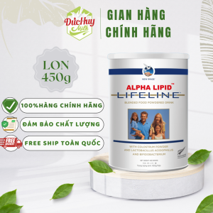 Sữa Non Alpha Lipid Nguyên Mã Code 450g của New Zealand (08/05/2026)