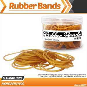 Partner Print - Rubber Band (Goma) Elastic Silicone 50G