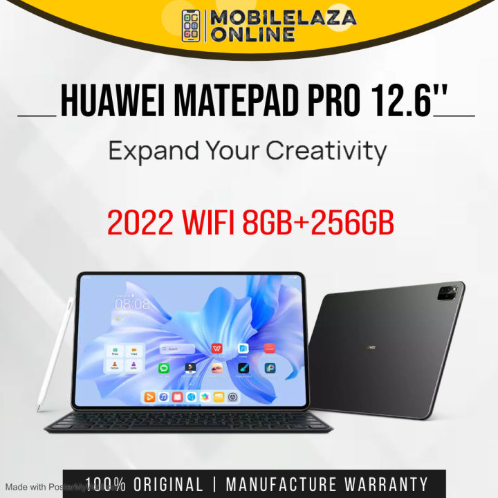Huawei Matepad Pro WIFI (8GB RAM + 256GB ROM) | 12.6 inch OLED Display ...