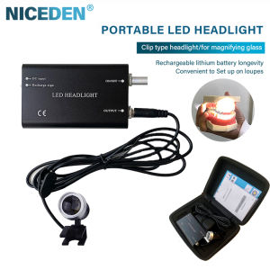 NICEDEN Dental Headlight Headlamp 3W  for Dental Loupe Dental Lab Medical Loupe Dental Magnifier
