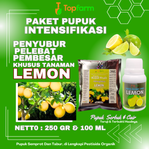 Pupuk Tanaman Jeruk Lemon / Pupuk Pelebat Bauh Jeruk Lemon / Pupuk Booster Tanaman Buah Lemon / Pupuk Khusus Jeruk Lemon