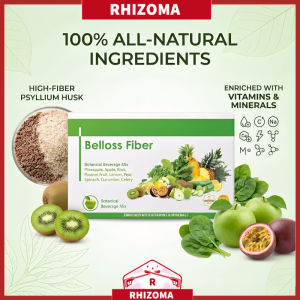 【buy 3 free 1】EXP 06 2028【Rhizoma】 B3F1 限时折扣 EXP2028 KI Belloss Fiber 15 sachets消化