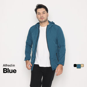 Coop Design - Alfred Jaket Crincle Pria dengan Hoodie