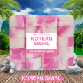 [ORIGINAL] KOREAN BLEACHING SWIRL SOAP with Glutathione & Baking Soda - Natural & Organic Effective Whitening Round Bar Soap with Variation of [ 1pc 1 Pack or 20pcs & 2 pack or 40pcs ] by Green Nature. 