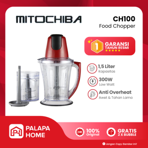 Mitochiba Food Chopper CH100 Choper Blender Mito CH 100 | Coper Bumbu Cooper Penggiling Daging