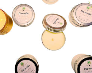 Tranquil Essences Soy Wax Candles - Citronella 40g 50g 100g 200g