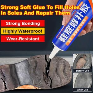 Shoe Sole Repair Glue Waterproof Adhesive/Strong Bond Non-Slip Wear Resistant/For Office Sports Work Adults/Durable Sole Filler