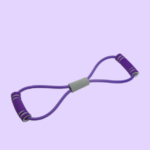 Figure 8 Resistance Bands Yoga Resistance Band Stretch Fitness Band Pull Rope Chest Arm and Shoulder Stretch Bands Exercise Equipment for Home Workout Physical Relax Strength Training