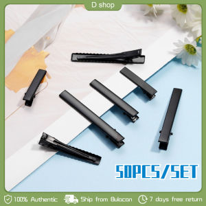 50PCS Korean Fashion Ladies Hair Clip Hair Accessories Duckbill Clip Single Prong Alligator Clips
