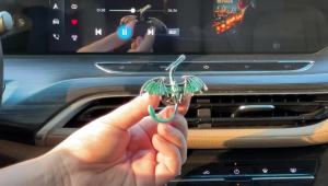 Cute Blue Toothless Dragon Car Vent ClipRefillable Air Freshener