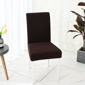 Chair Cover Elastic Seat Slipcover Waterproof Spandex Washable Dining Kitchen Rumah Tangga