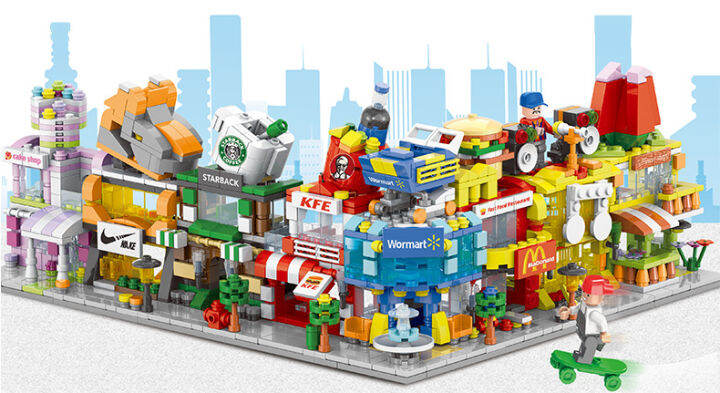 Building toy shop brands