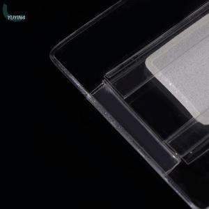 YUYIN4 1PC nhựa trong suốt PVC đồ trang sức Snap bao bì túi Vòng Cổ Vòng đeo tay chống bụi oxy hóa xem Quà lưu trữ Pouch