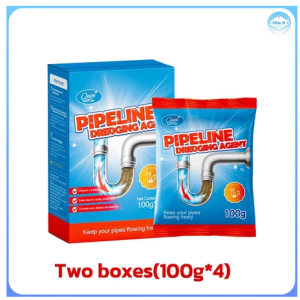 Qewe Drain Cleaner Quickly Removes Stubborn Clogs from Toilets and Sinks 400g-800g