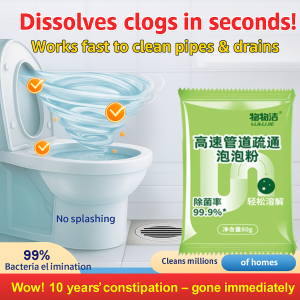 [Odorless and Quick-Clean] Powerful Foam Cleaner Drain Cleaner Odorless Strongly Dissolves Toilet Cleaner Kitchen Drain Grease Cleaner Foam Cleaner Powerful Cleaner Kitchen Drain Grease Cleaner