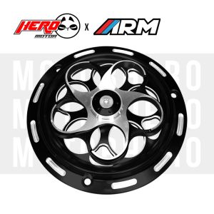 Spinner Radiator Cover For Beat FI Fino Mio Nouvo Scoopy Vario Vespa Heavy Duty CNC Aluminum Alloy