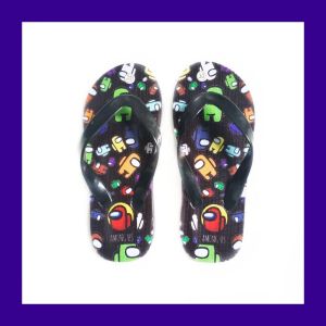 Sandal Anak Karakter Gamer Among Us sandal amoung us sandal among us sandal anak among us sandal jepit anak among us