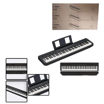 Yamaha P45-B Digital Piano – Ideal for Learning & Practice (Black)