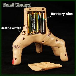 Fanzi Addams Thing Hand With Music Lights Upgrade Cosplay Hand By Addams Fake Hand Toys Scary Props Halloween Home Decorations Gift