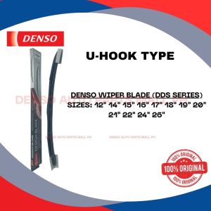 DENSO DESIGN WIPER FLAT WITH GRAPHITE COATING U-Hook Type WIPER BLADE (DDS Series)
