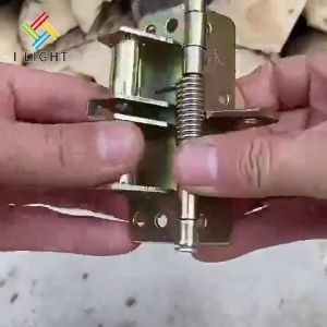 (Fast Delivery)Automatic Door Closer Hinges Buffer Door Closer 90 Degree Right Angle Spring Hinge